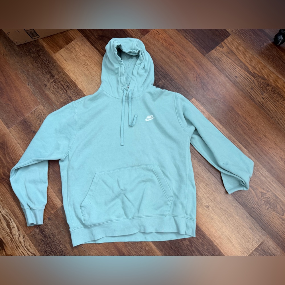 Nike Men’s Teal Hoodie Sweater